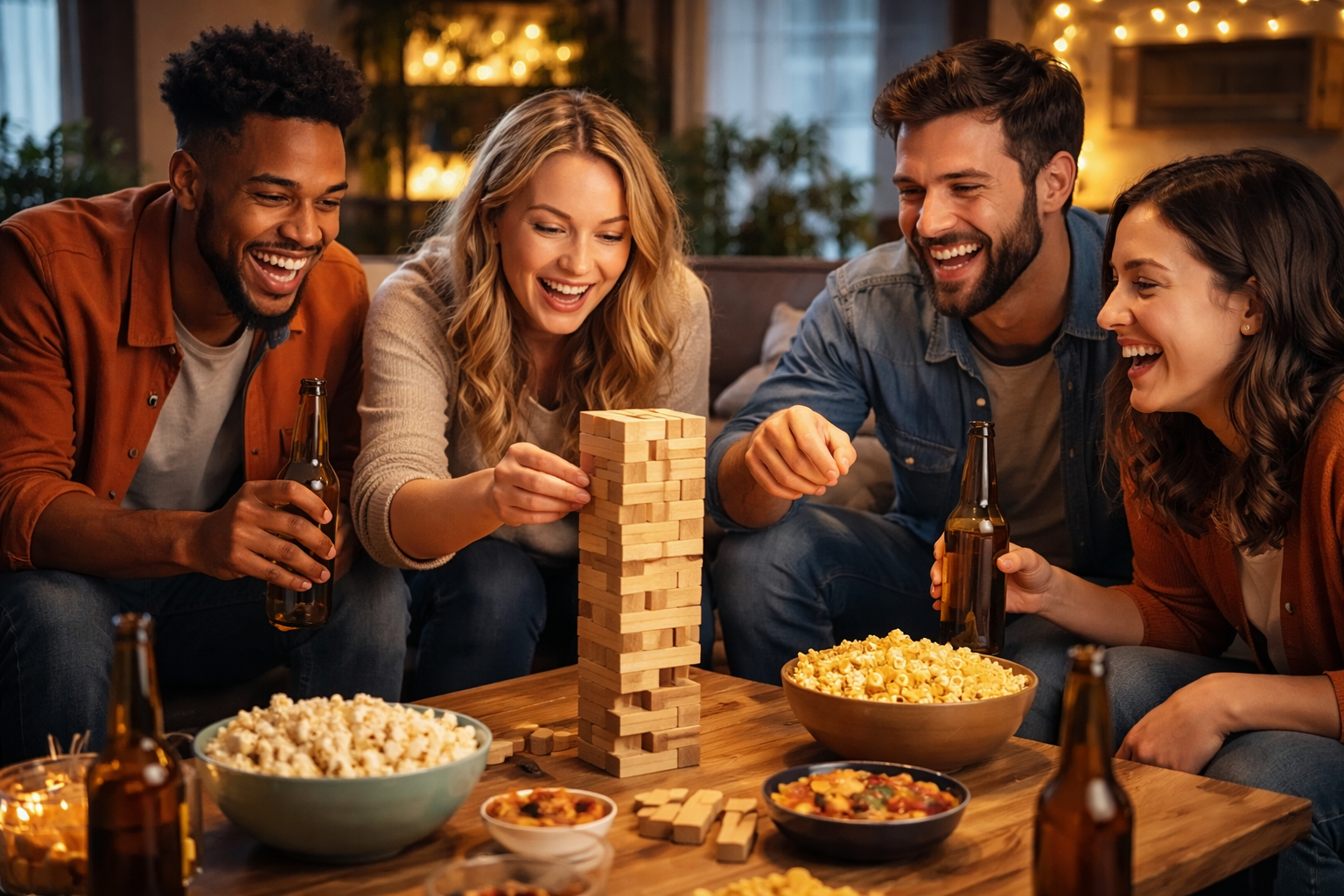 Ev oyunlari icin eglenceli etkinlik alani gorseli