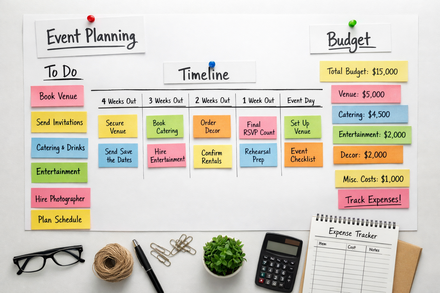 Ev partisi planlama surecini gosteren gorsel